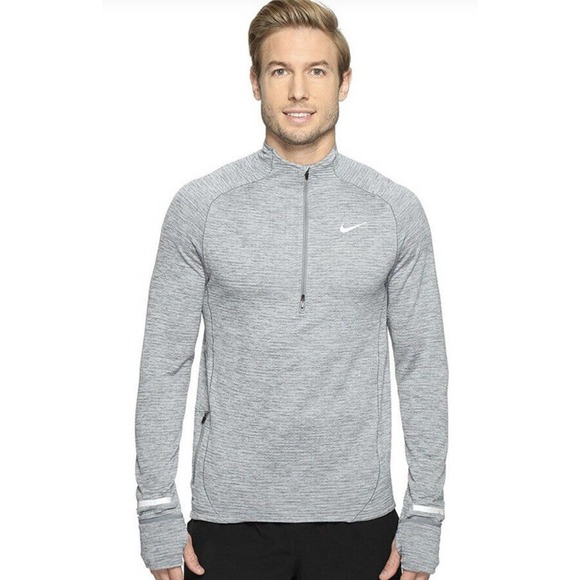 Nike Other - Nike Therma Sphere Element Men’s Size XXL Gray Half Zip Dri-Fit Running Shirt